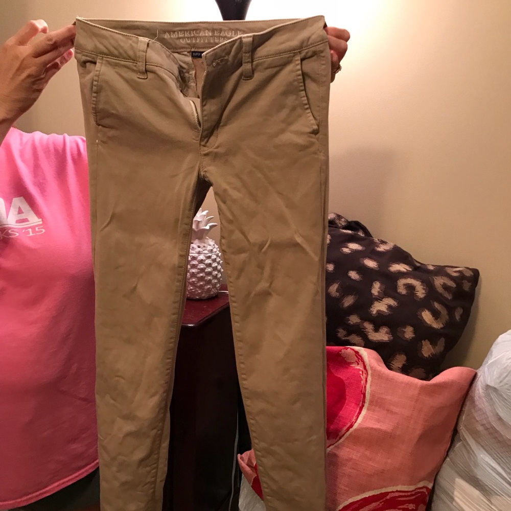 American Eagle Skinny Khakis